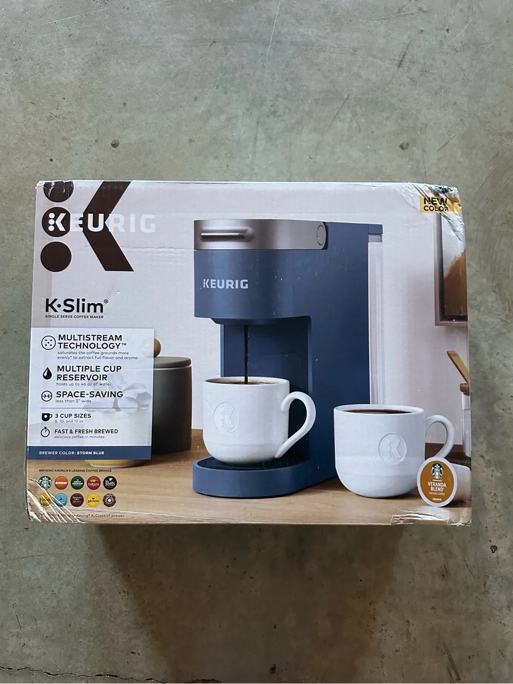 Brand New Blue K-Slim Keurig